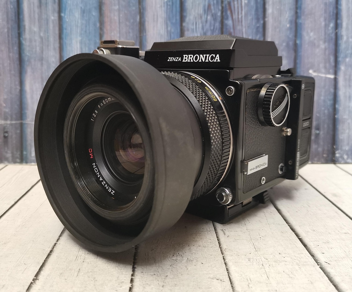 Zenza Bronica ETR + Zenzanon MC 50mm 1/2.8 (220 задник) фото №6