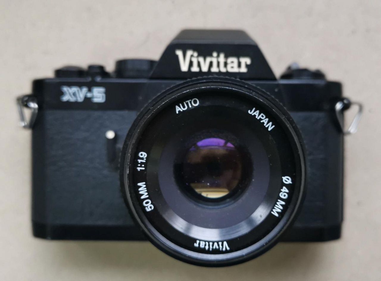Vivitar XV-5 + Vivitar Auto 50/1,9 фото №1