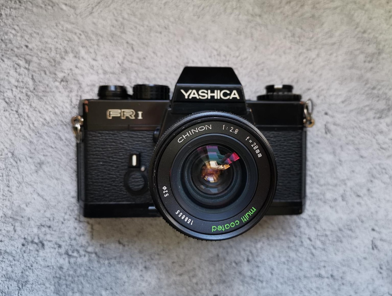 Yashica FR I + Chinon 28mm 2.8 фото №1