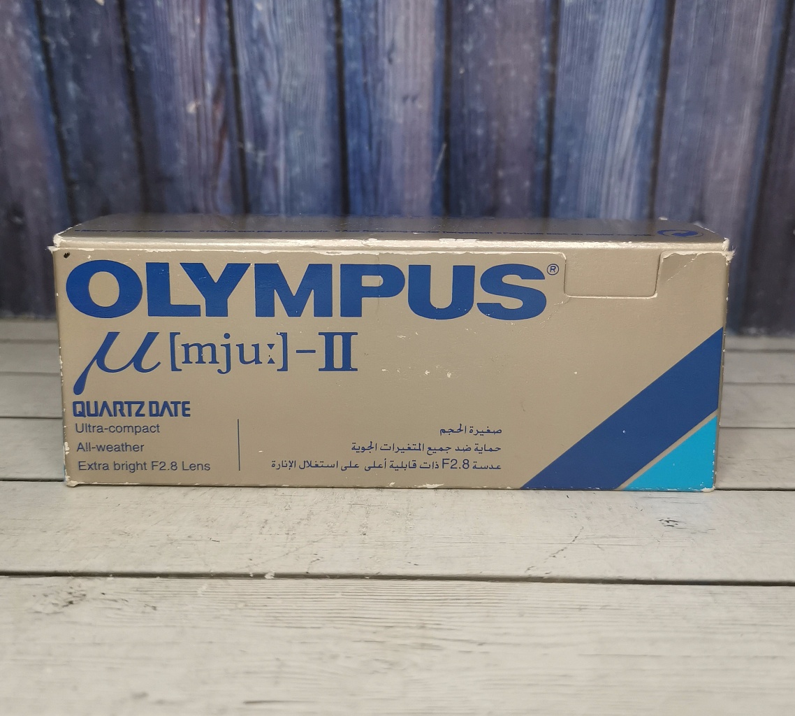 Olympus Mju II 35mm (полный комплект) фото №9