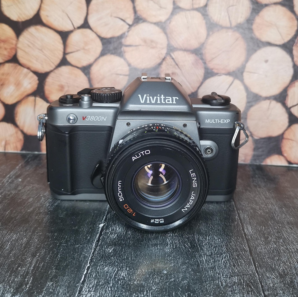 Vivitar V3800n + Auto Lens Japan 50mm 1/2 фото №1