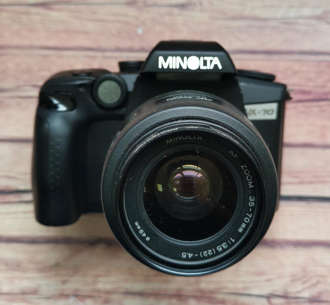 Minolta dynax 60/maxxum 70/a-70 + Minolta AF zoom 35-70 mm f/3.5-4.5 фото №1
