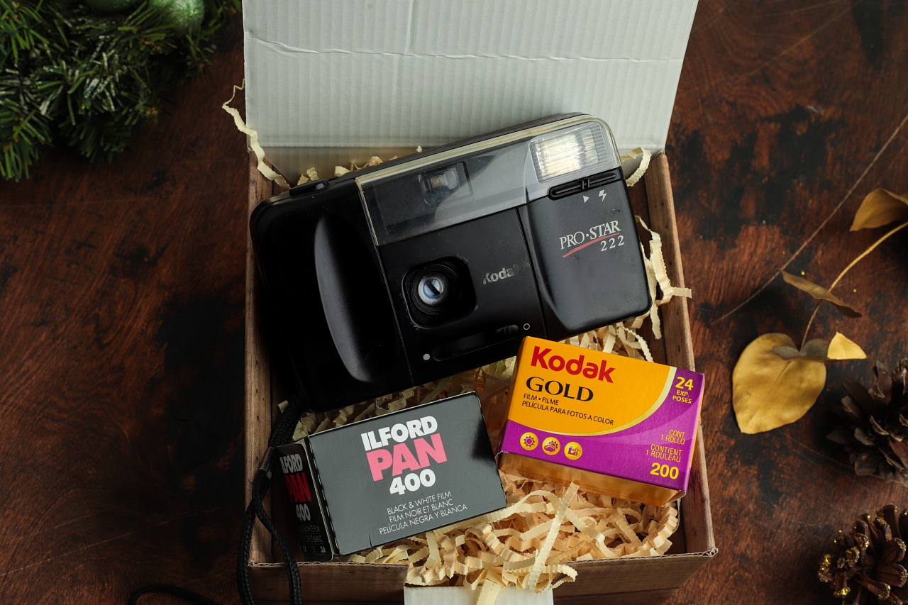 Подарочная коробка: Kodak Pro-Star 222+ 2 пленки фото №1