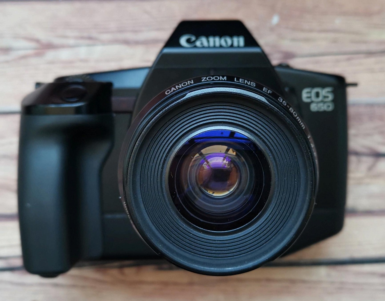 Canon EOS 650/650qd body (уценка)+ Canon EF 35-80 mm f/4-5.6 III фото №1
