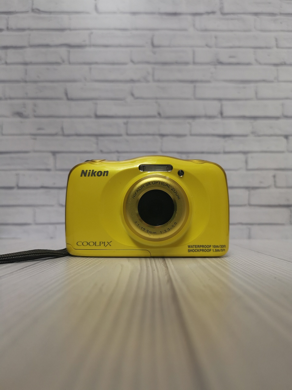 Nikon Coolpix s33 yellow фото №1