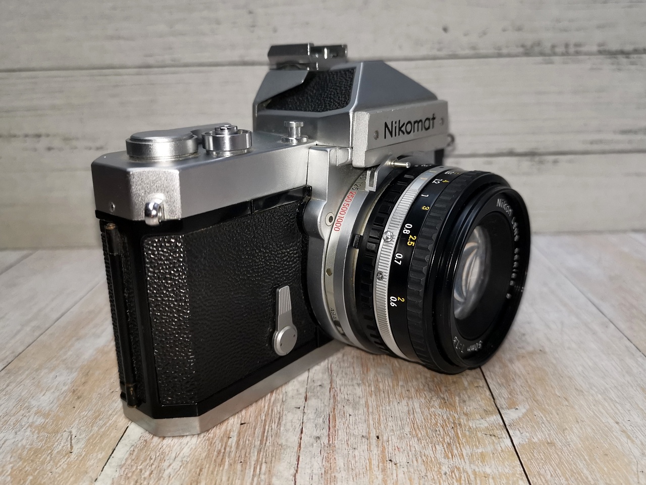 Nikomat FTn (Silver) + Nikon series E 50 mm f/1.8 фото №12
