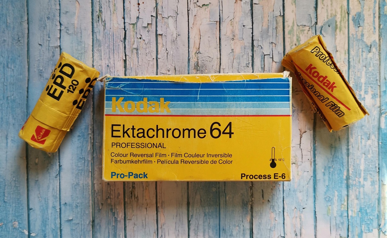 Kodak ektachrome 64/120 (просрочена) фото №1