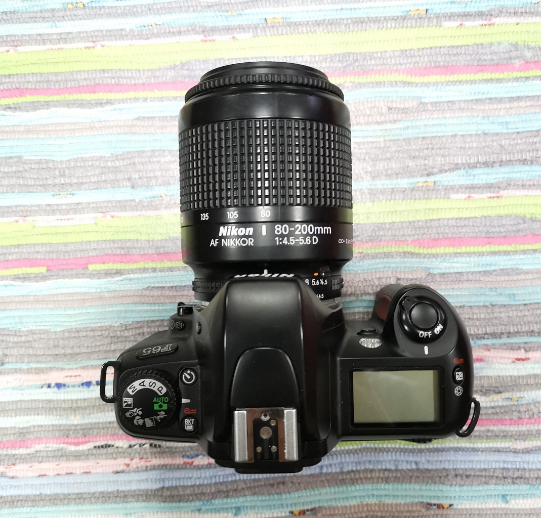 Nikon f65 black+ nikkor 80-200 фото №2