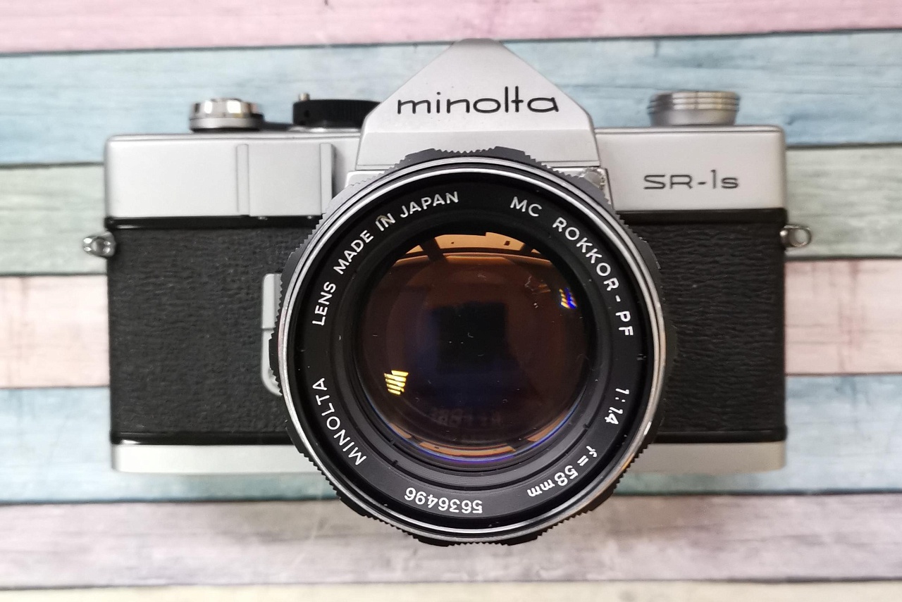 Minolta SR-1s + minolta mc rokkor 58 mm f/1.4 фото №1