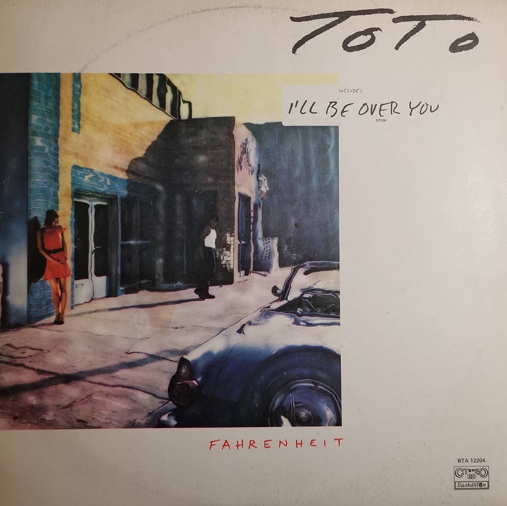 Toto ‎– I'll Be Over You фото №1