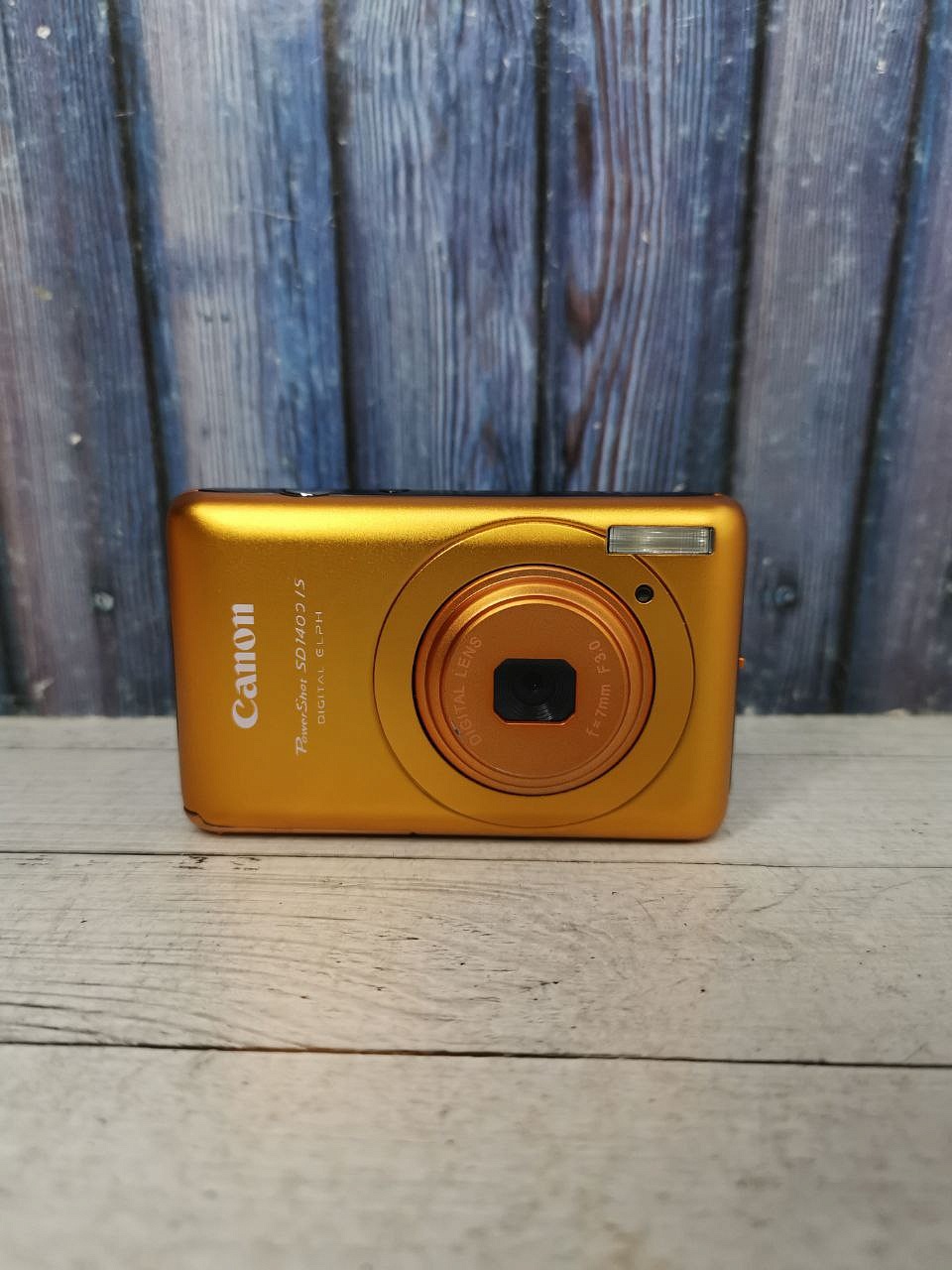 Canon Powershot SD1400 IS orange фото №2
