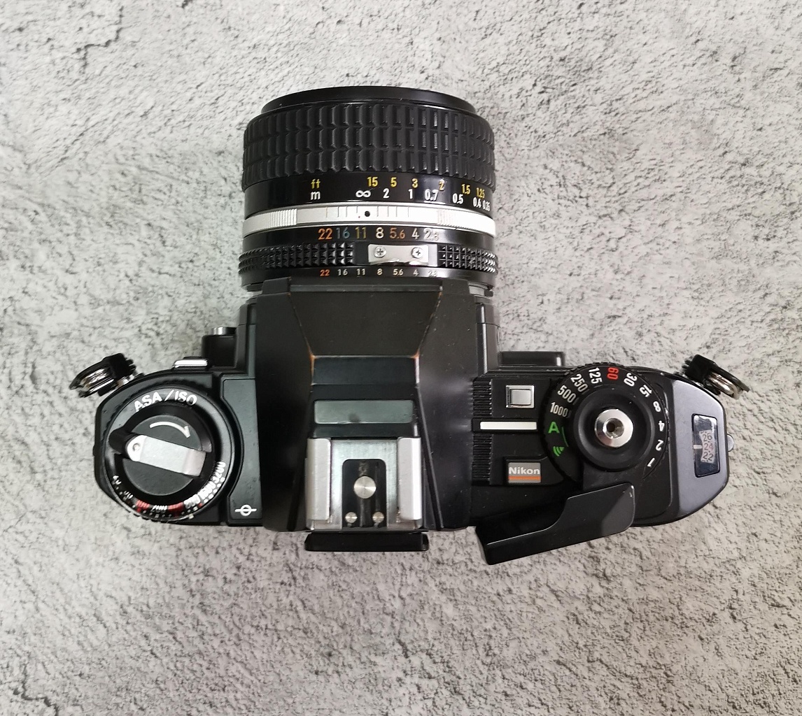 Nikon FG-20 Black + Nikkor 28 mm F/2.8 фото №2