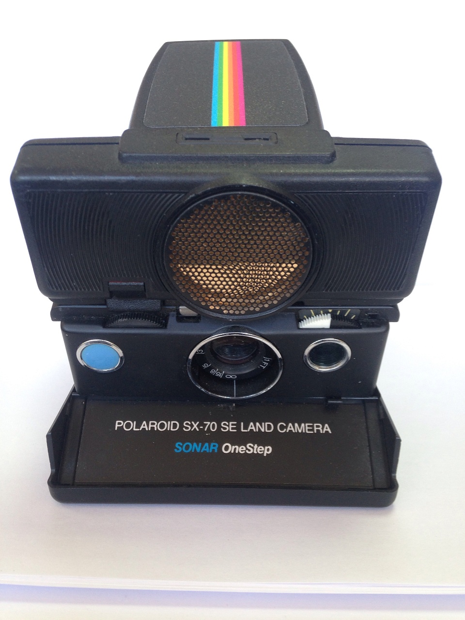 Polaroid SX-70 Sonar "Black stripes" фото №4