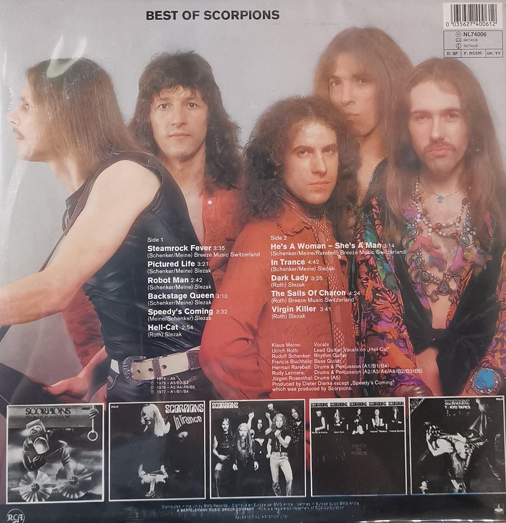 Best of Scorpions vol 1 фото №2