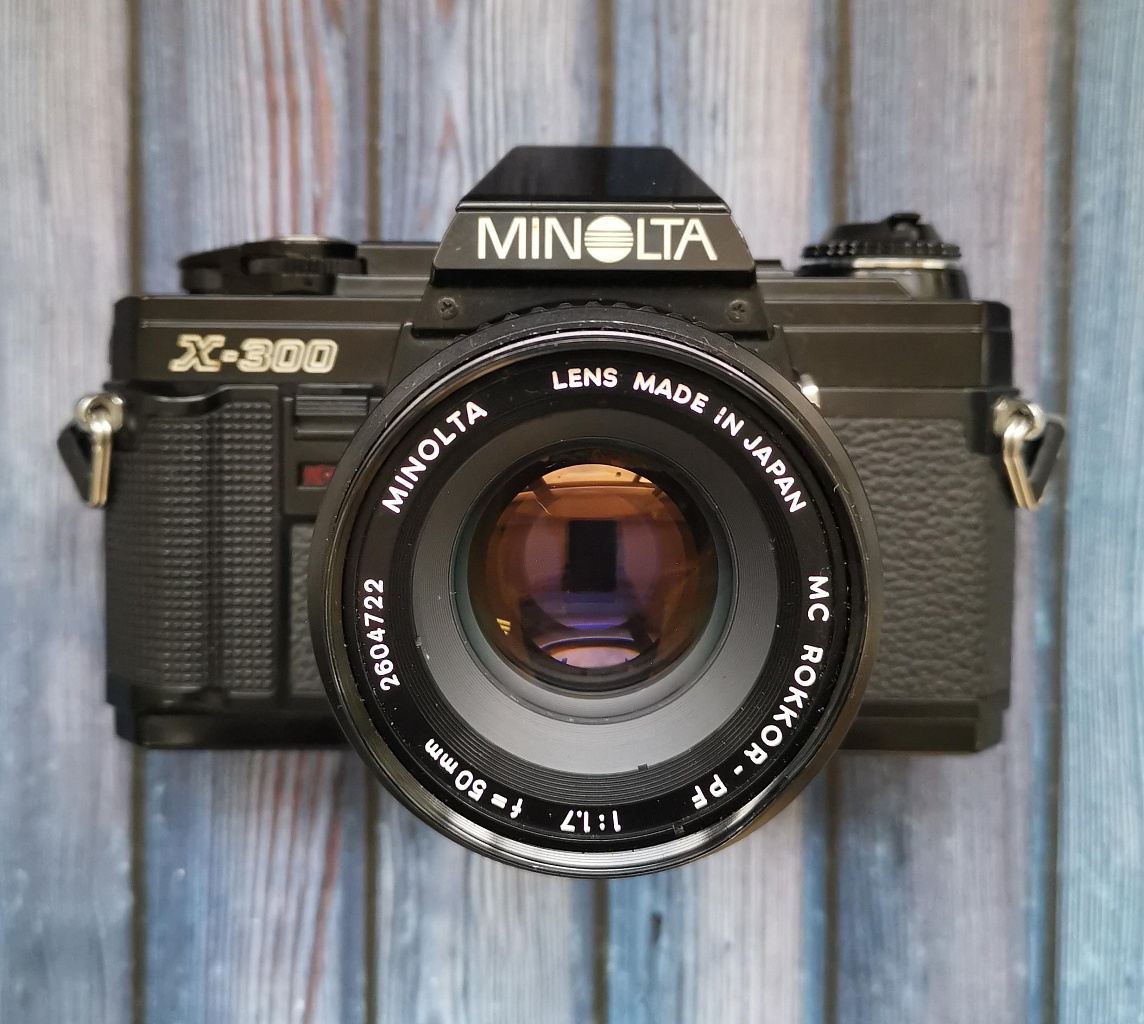Minolta x-300 + Minolta Mc rokkor-pf 50 mm f/1.7 фото №1