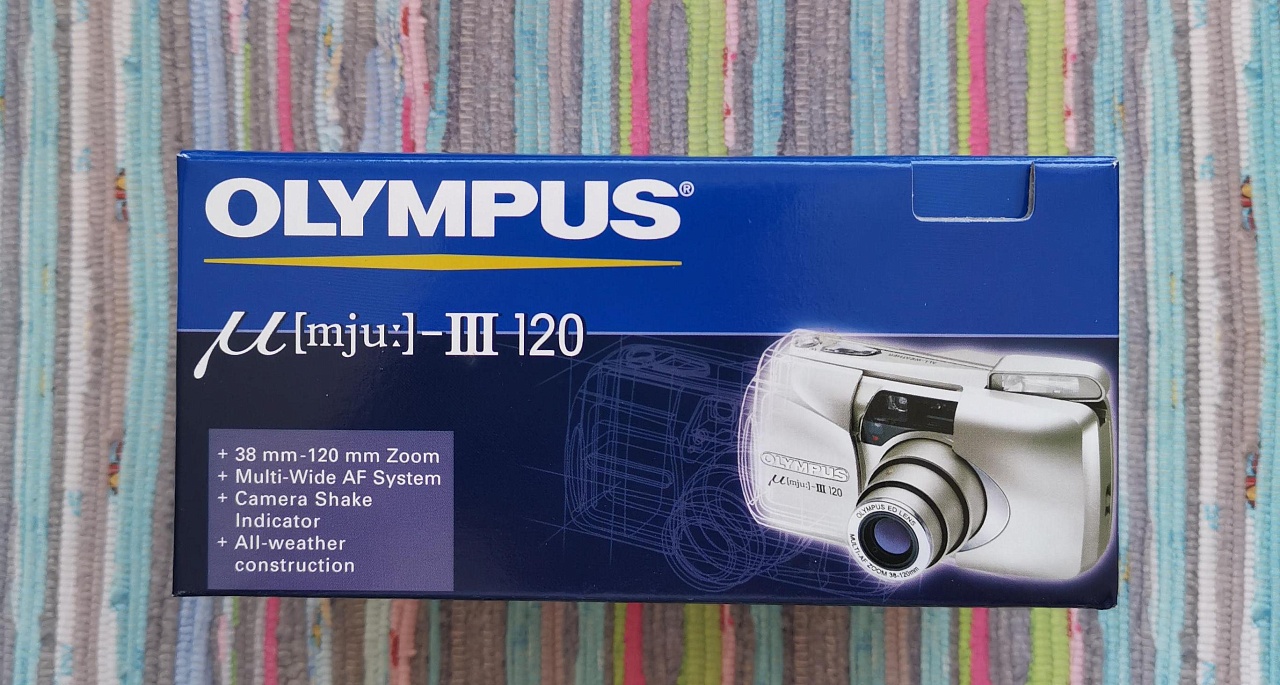 Olympus mju III 120 Новый подарочный набор фото №2