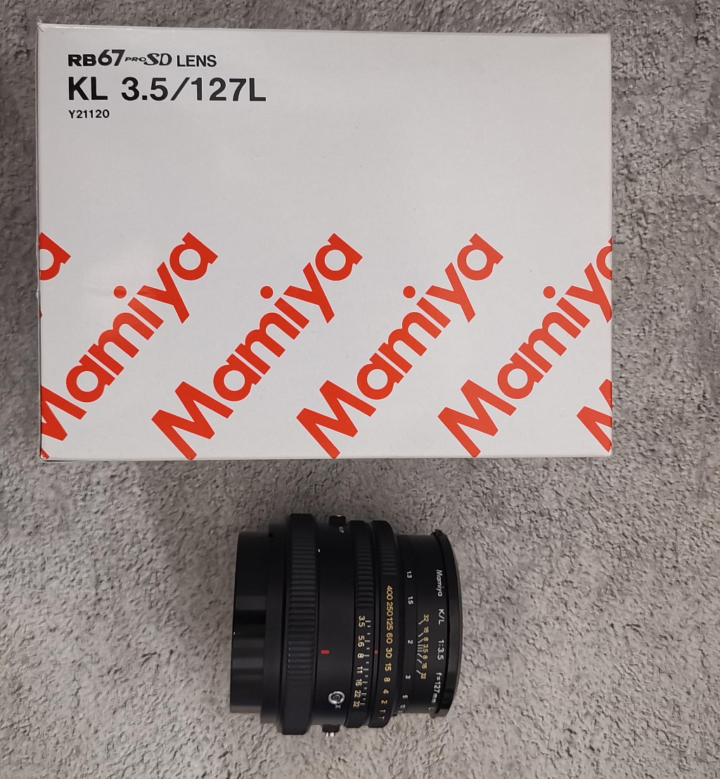 Объектив Mamiya K/L 127 mm F/3.5 L + Коробка фото №5