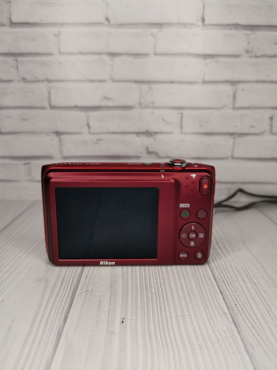 Nikon Coolpix s3500 Red фото №3