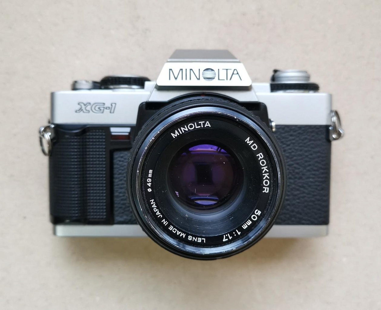 Minolta XG-1 + Minolta MD 50 mm f/1.7 фото №1