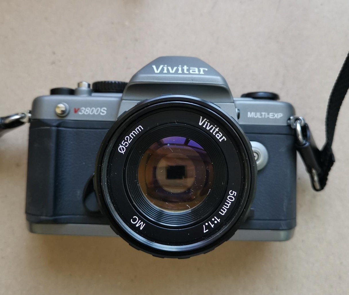 Vivitar v3800s + Vivitar MC 50 mm f/1.7 фото №1