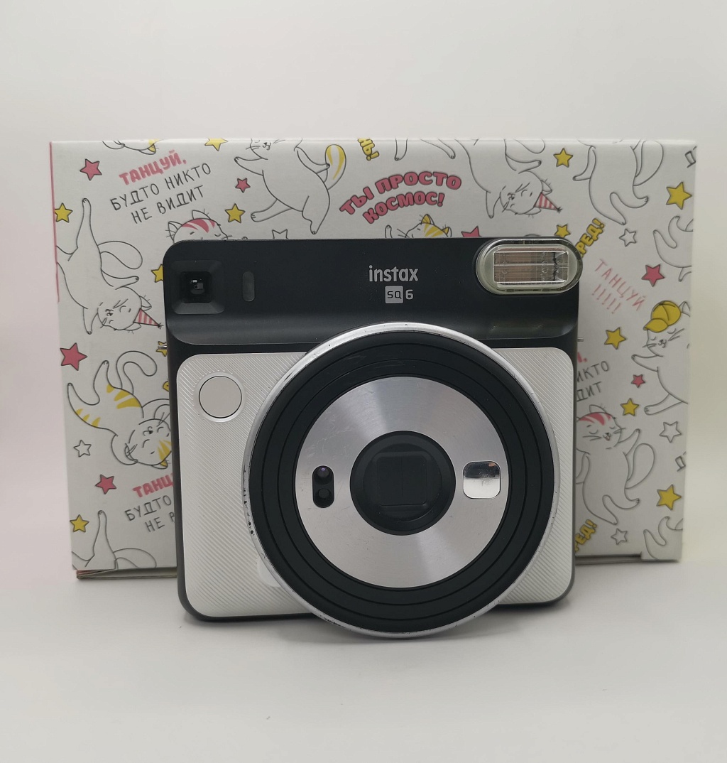 Fujifilm Instax SQ6 Pearl White (Б/у) фото №5