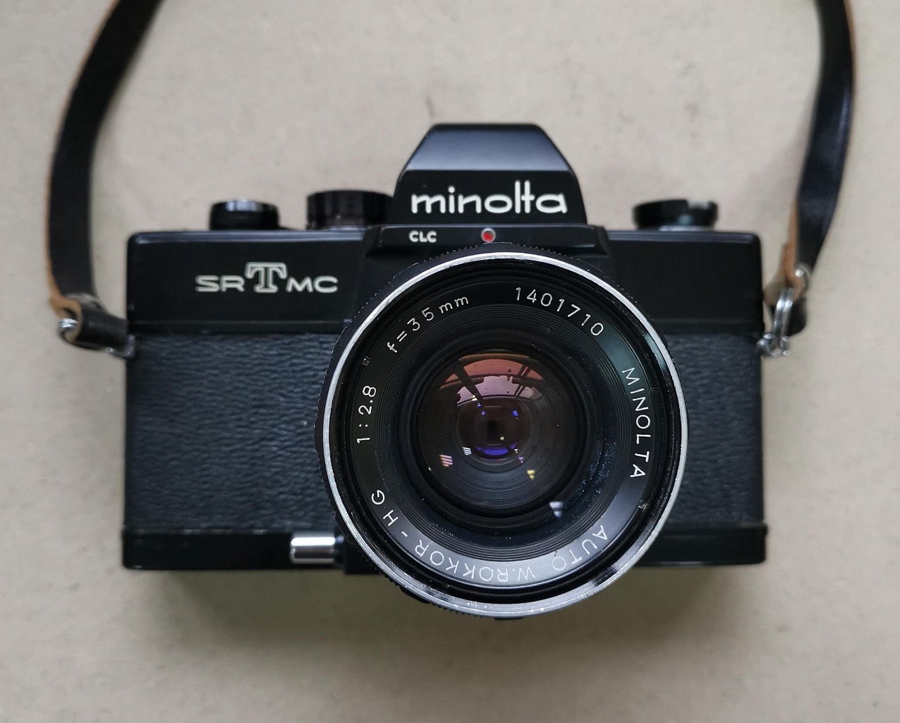 Minolta SRT mc + Minolta auto w. rokkor-hg 35 mm f/2.8 фото №1