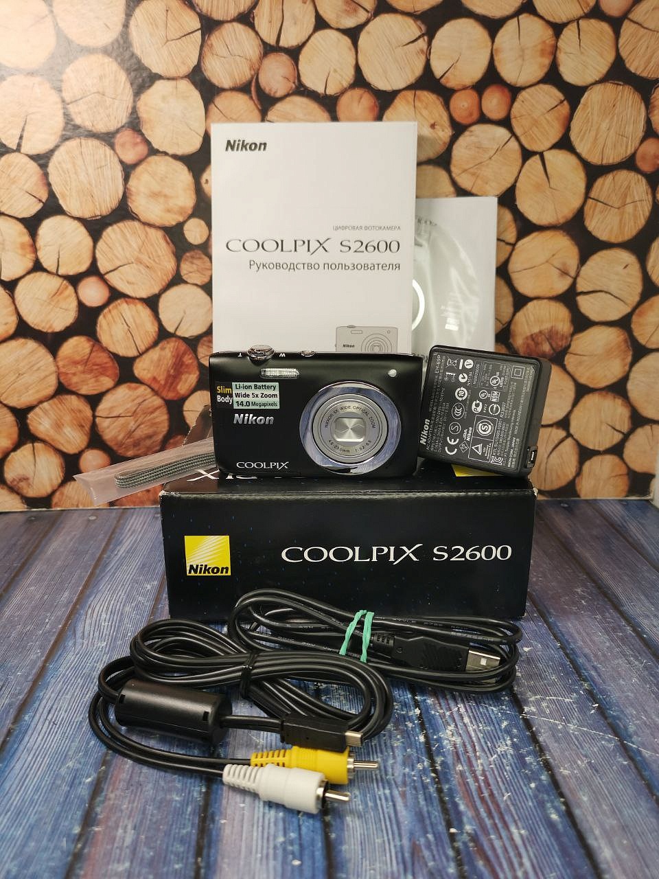 Nikon Coolpix S2600 black box фото №1