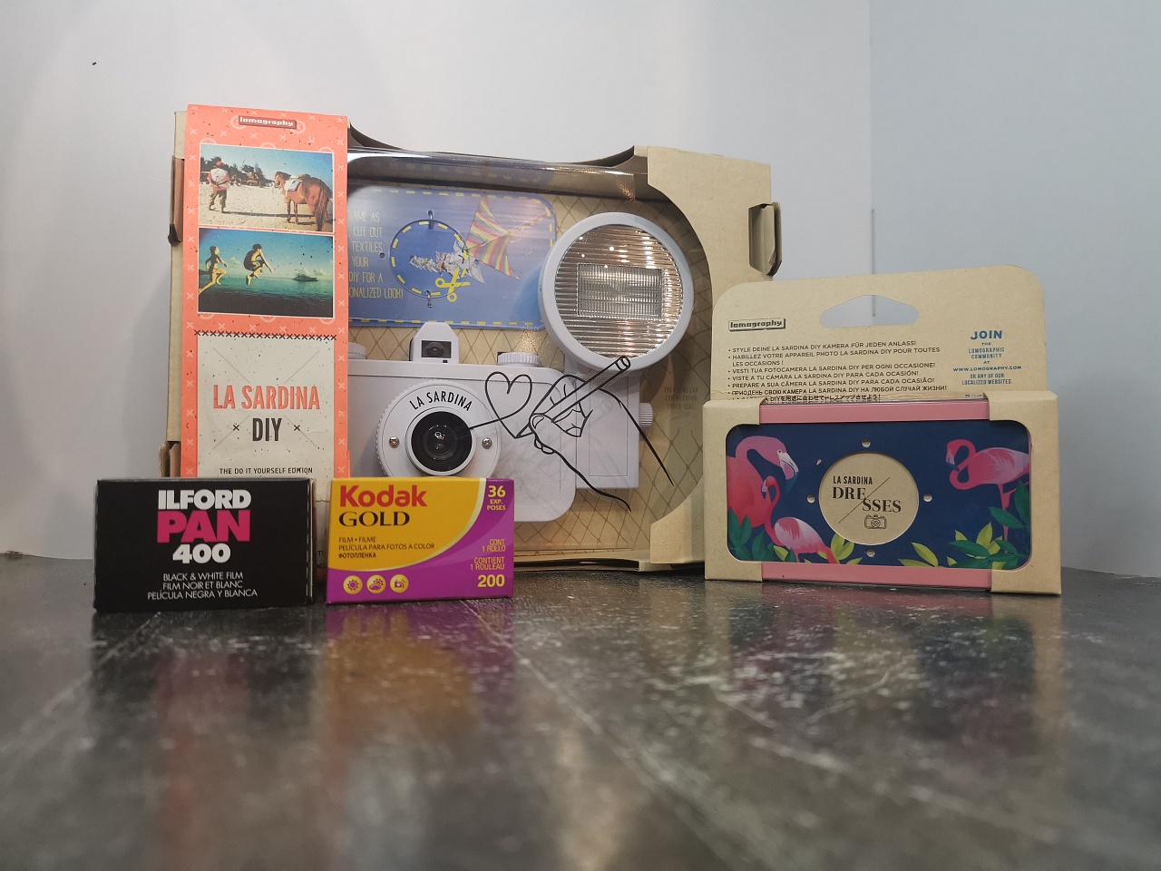 подарочный набор lomography la sardina diy фото №4