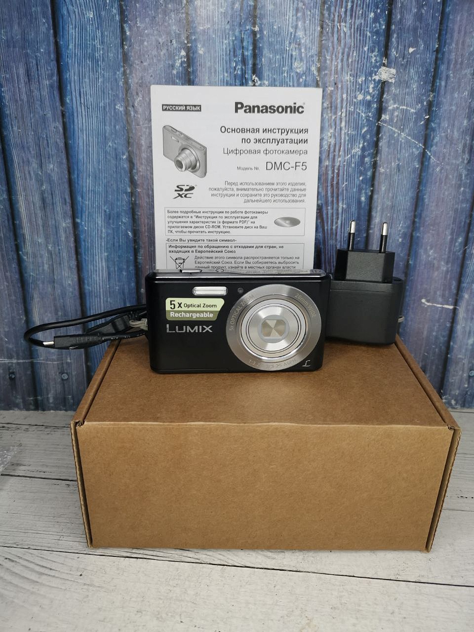 Panasonic LUMIX DMC-FS5 black фото №1