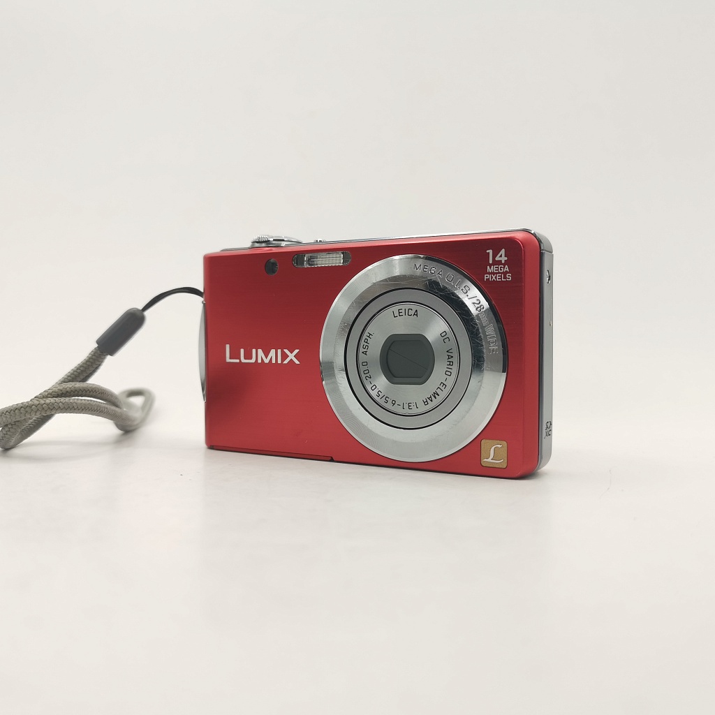 Panasonic Lumix DMC-FS16 red фото №2