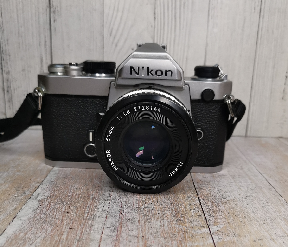 Nikon FM + Nikon 50mm 1.8 Series E (2 версии) фото №1