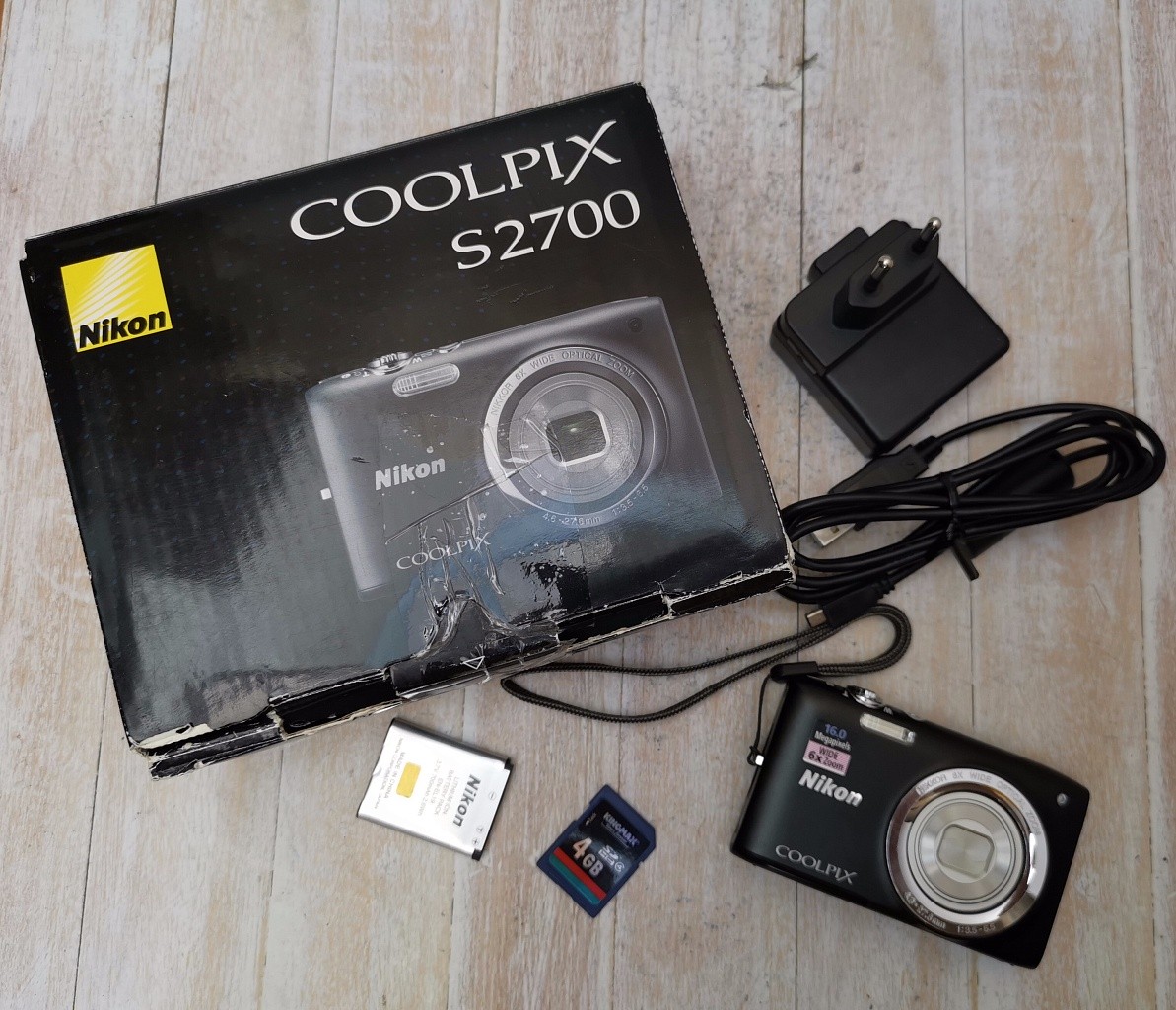 Nikon Coolpix S2700 черный  фото №5