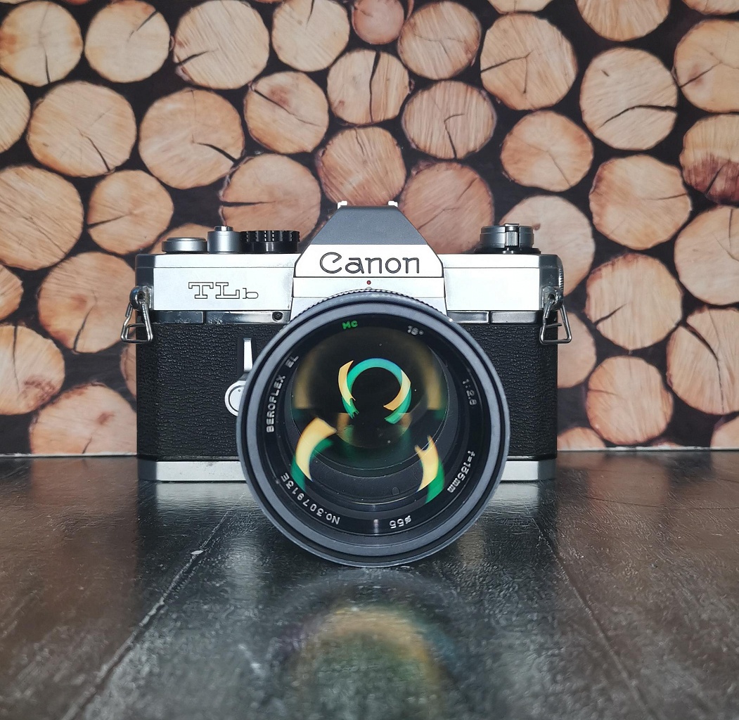 Canon TLb + Beroflex EL 135mm 1/2.8 фото №1