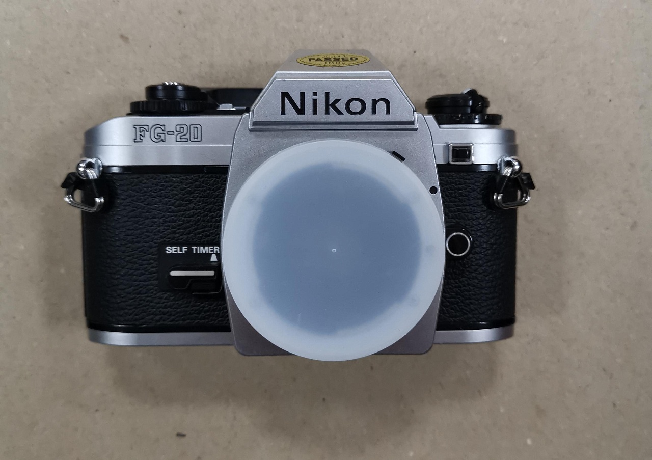 Nikon fg-20 белый body фото №1