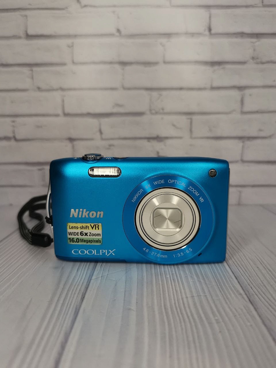 Nikon Coolpix s3300 blue фото №2