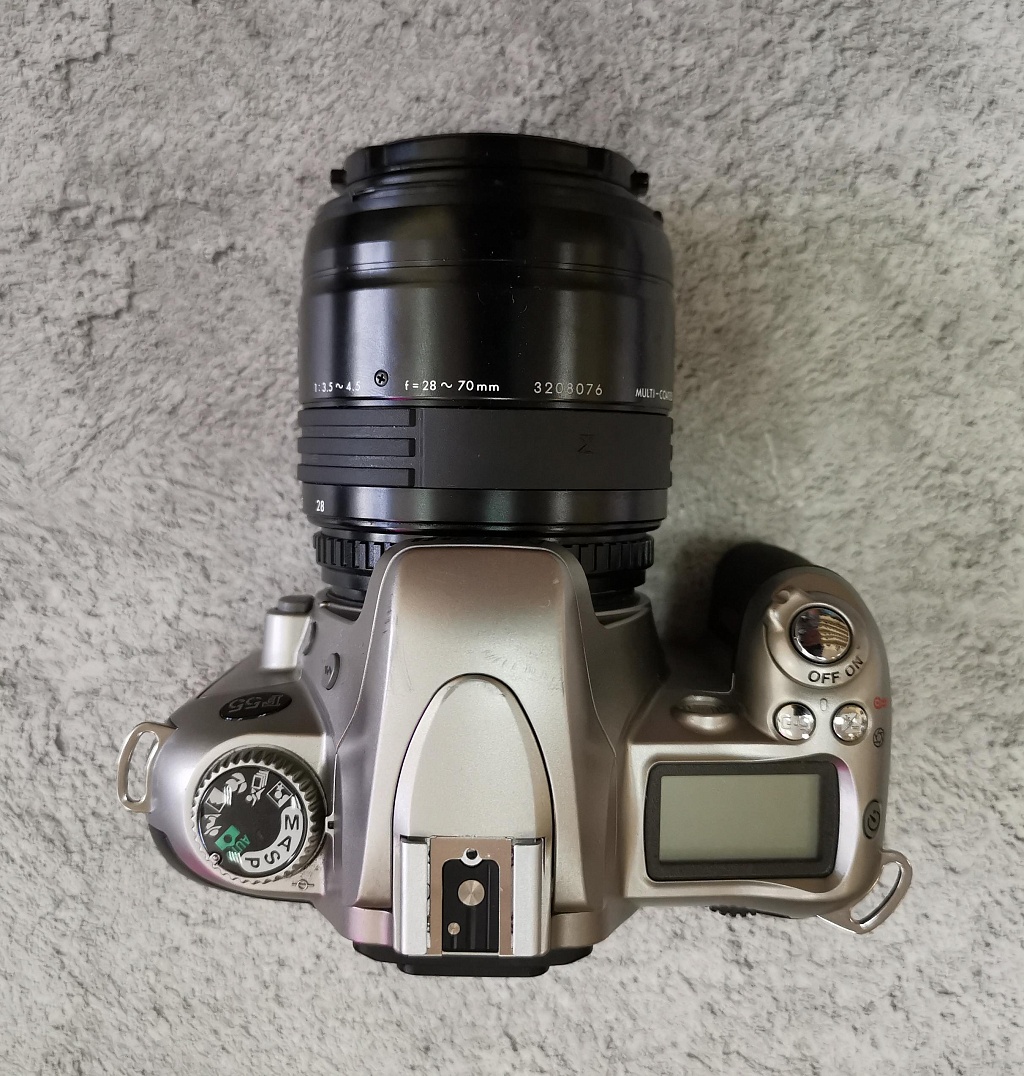 Sigma 55. Зеркальный пленочный фотоаппарат.