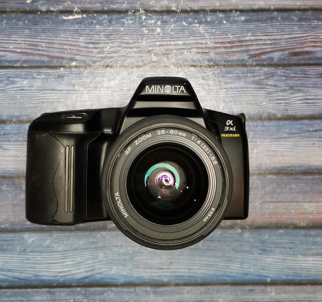 Minolta Dynax 3xi panorama + Minolta af zoom 28-80 mm f/4-5.6  фото №1